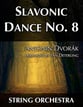 Slavonic Dance No. 8 Orchestra sheet music cover